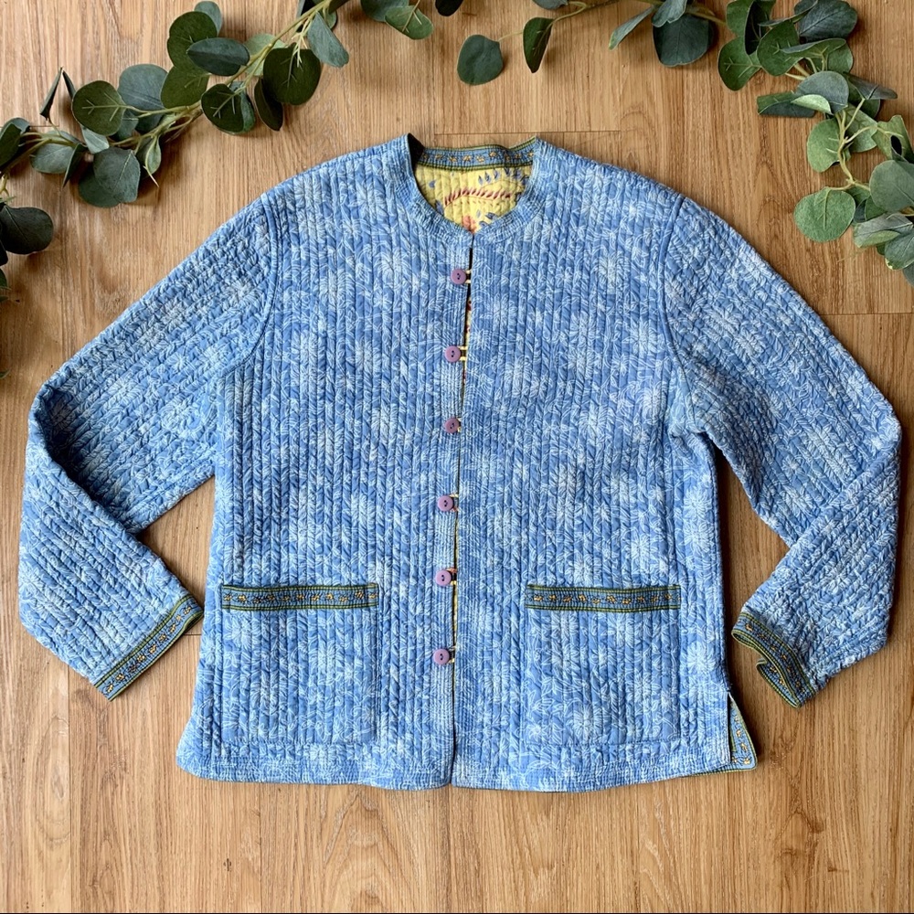 VTG | Quilted Reversible Jacket | M